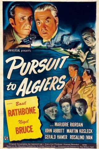 Sherlock Holmes in Pursuit to Algiers