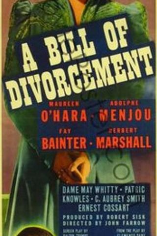 A Bill of Divorcement