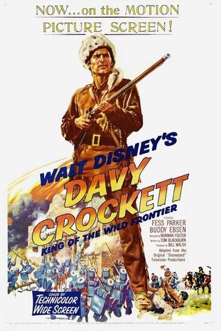 Davy Crockett, o Rei das Fronteiras
