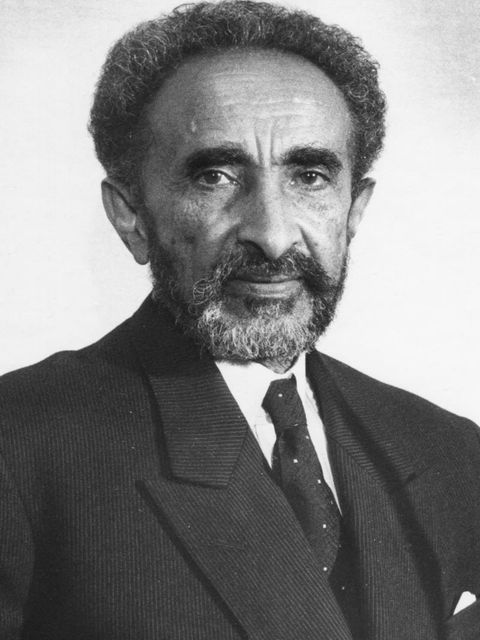 Emperor Haile Selassie I of Ethiopia